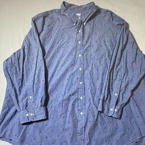 Brooks Brothers Blue Patterned Casual Shirt